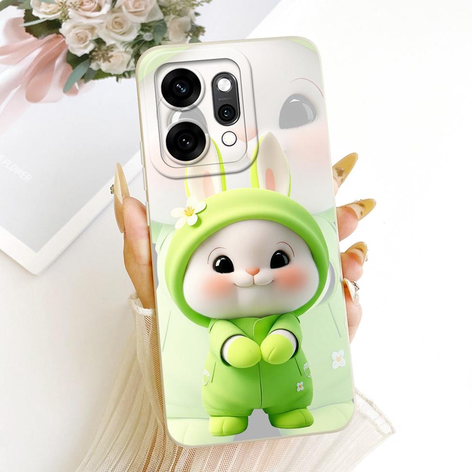 For Oppo Reno 14Pro PKZ110 CPH2739 Casing For Oppo Reno14 Pro Cover Fashion Cartoon Cute Funny Painted Silicone Phone Case