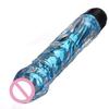 Jelly Crystal Silicone Vibrator Dildo Sex Toy 7 Inch Vibrator Massager Electric