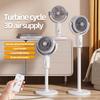 Air Circulation Fan Rechargeable Oscillating Fan Five Gear Adjustment Stand Fan Adjustable Height Household Air Circulation Fan