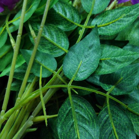 Виноградная глициния Искусственные цветы Свадебная арка Беседка Украшение Домашняя гирлянда