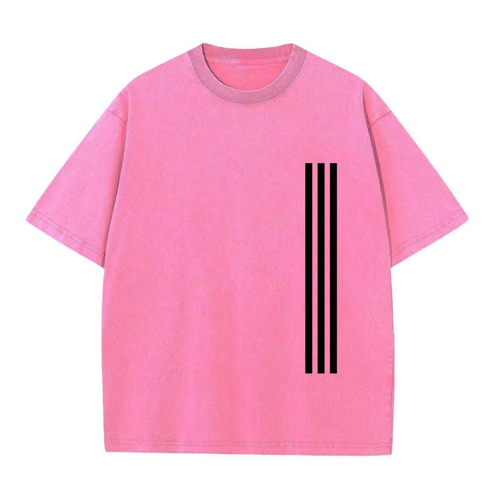 Оверсайз одежда с коротким рукавом ретро стираный хлопок свободные уличные топы ретро стираный винтажная футболка высокого качества футболки лето