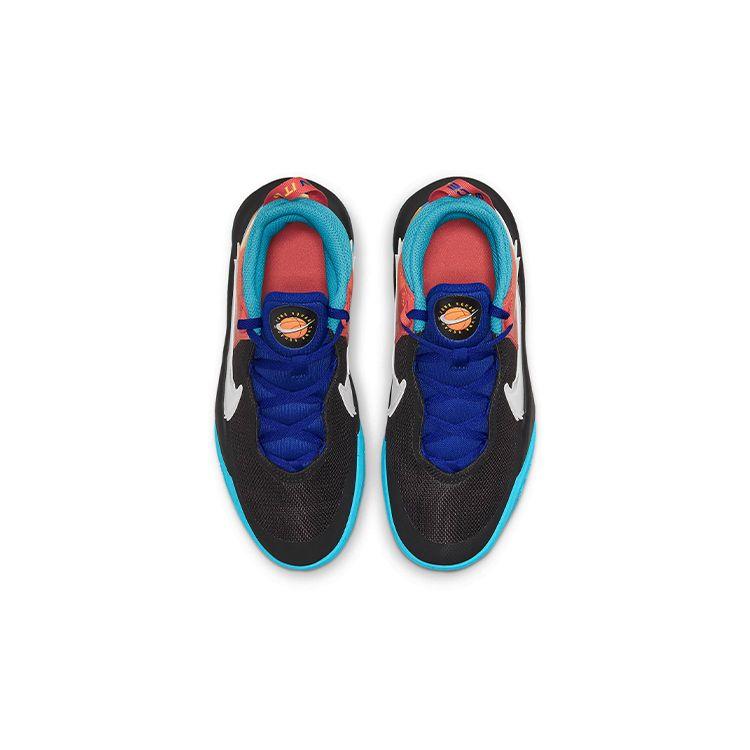 Space Jam x Nike Team Hustle D10 SE GS Tune Squad Детские кроссовки Разноцветные Черные Гипер-королевский DO6140-001