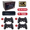 Игровая консоль GD10 Plus 4K 3D X2 Plus Gaming HD Output TV Game play 2.4G Dual Handle Portable Video Game Console для PS1 N64