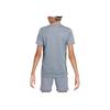 Nike Dri-Fit Academy 25 Сухая Удобная Дышащая Быстросохнущая Футбольная Футболка с Коротким Рукавом Детские Топы Белый Угольно-Черный Холодный-Серый HJ3716-101