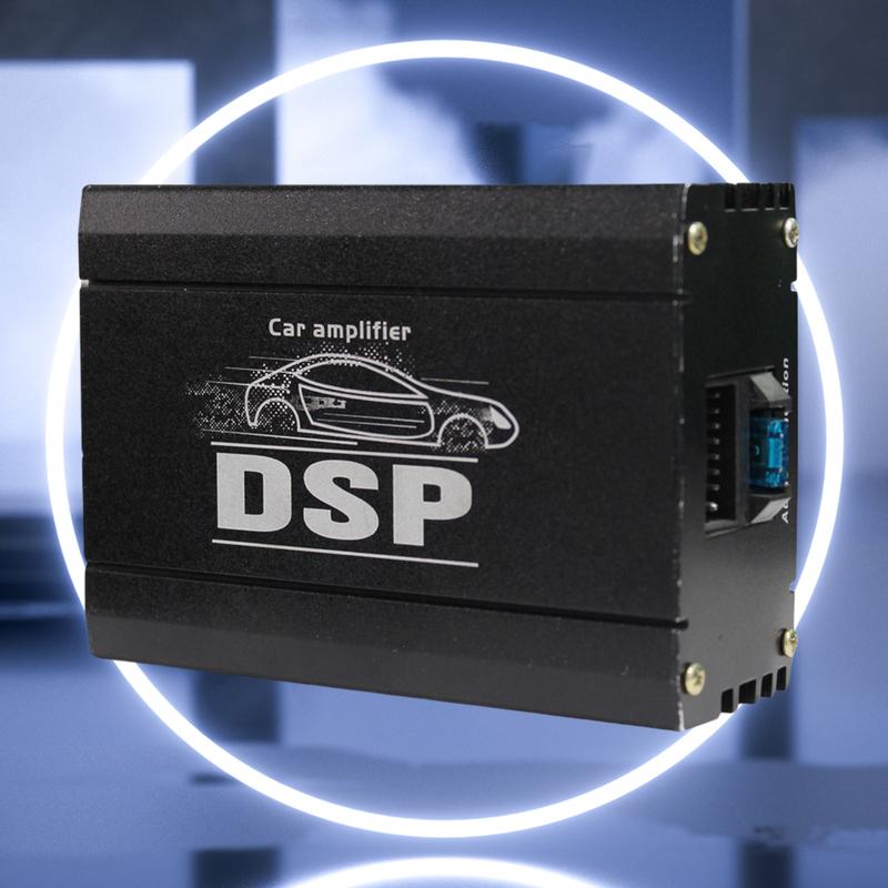 4x50 Вт Автомобильный цифровой аудиопроцессор DSP 4-канальный усилитель мощности DSP для автомобиля Усилитель DSP для улучшения автомобильного аудио