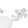 with Remote Control Socket Fan Light 3 Colors Lamp Plug in Ceiling Fan Hanging Fan Light  Workshop