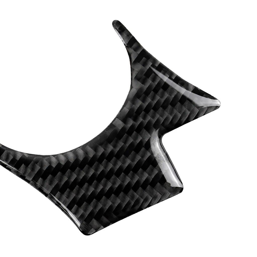 2 шт., декоративная крышка рулевого колеса автомобиля, наклейка, наклейка для Lexus IS250 Nx200 200t 300h 2013-автоаксессуары из углеродного волокна