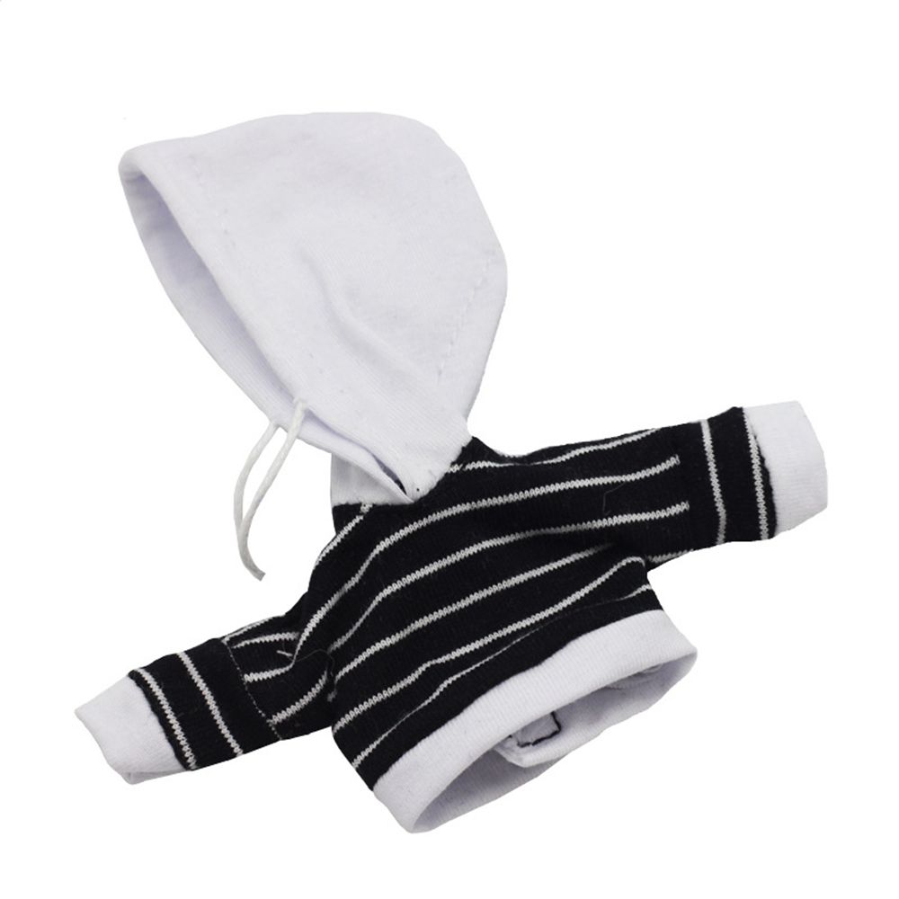 Одежда Аксессуары 11,1/12 Кукольная футболка Свитер Полосатый свитшот Длинный рукав Одежда Кукольное пальто