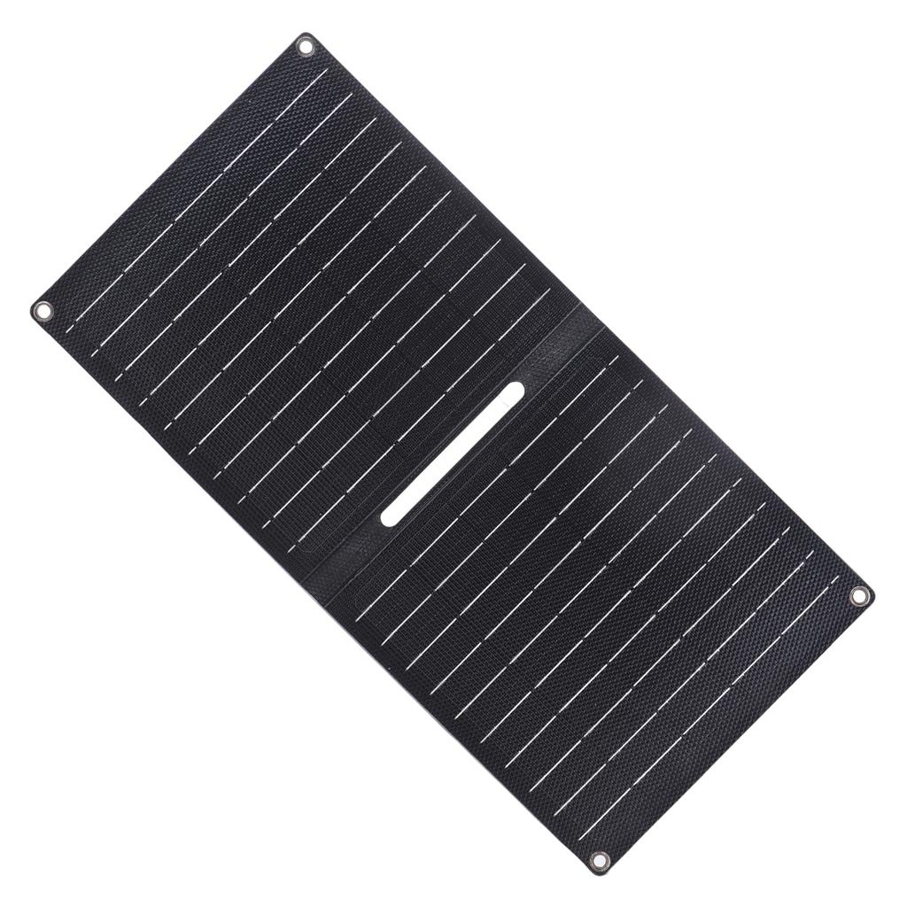 15W 5V Portable Foldable Solar Panel IP67 Waterproof USB and Type-C Outputs Solar Panel Charger for Phones Power Banks Camping Home Backup