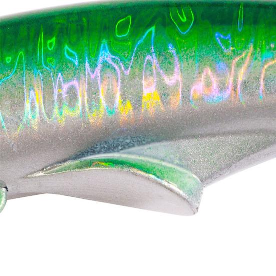 Рыболовная приманка Твердая приманка с тройным крючком Реалистичный вид 3D глаза Яркий цвет Портативная мини искусственная приманка Поддельная приманка