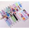 KPOP Demon Huntress Group Push-action Activity Pencil Set with Non-fracturable Lead Pencil Combo Student Supplies