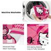 Hello Kitty Printed Flannel Blanket, Soft Cozy Fluffy Throw for Bed, Sofa & Living Room