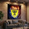 1PC Beitar Jerusalem Emblem Tapestry, Unique Design Tapestry, Wall Decor for Bedroom,Livingroom, Playroom,Heartwarming Fan Holiday Gifts
