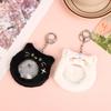 Cute Cat Pocard Holder Pendant Kitten Claw Plush Badge Display Keychain Transparent Badge Ita Bag Goods Display