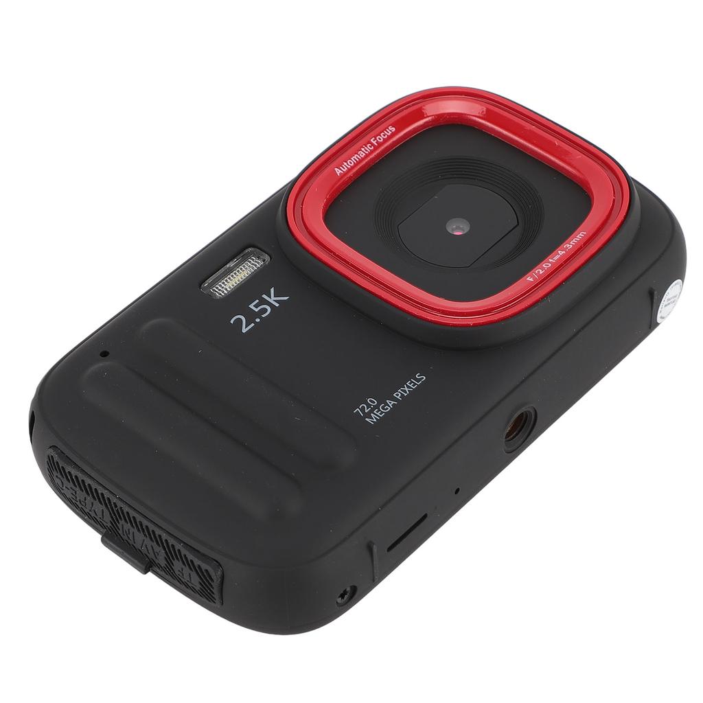 2.4 Inch 72MP Digital Camera with Fill Light 2.5K MP3 Player Auto Focus 16X Zoom Rechargeable