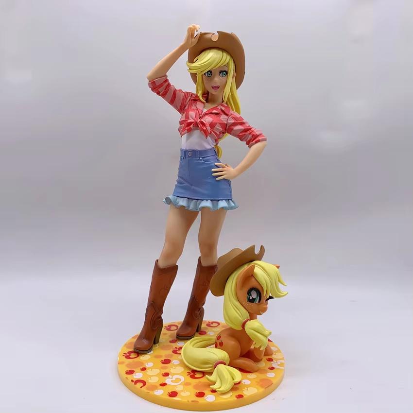 My Little Pony Princess Cadance Rainbow Bishoujo Pinkie pie Fluttershy Twilight Sparkle Figure PVC Anime Model Doll Model Toys