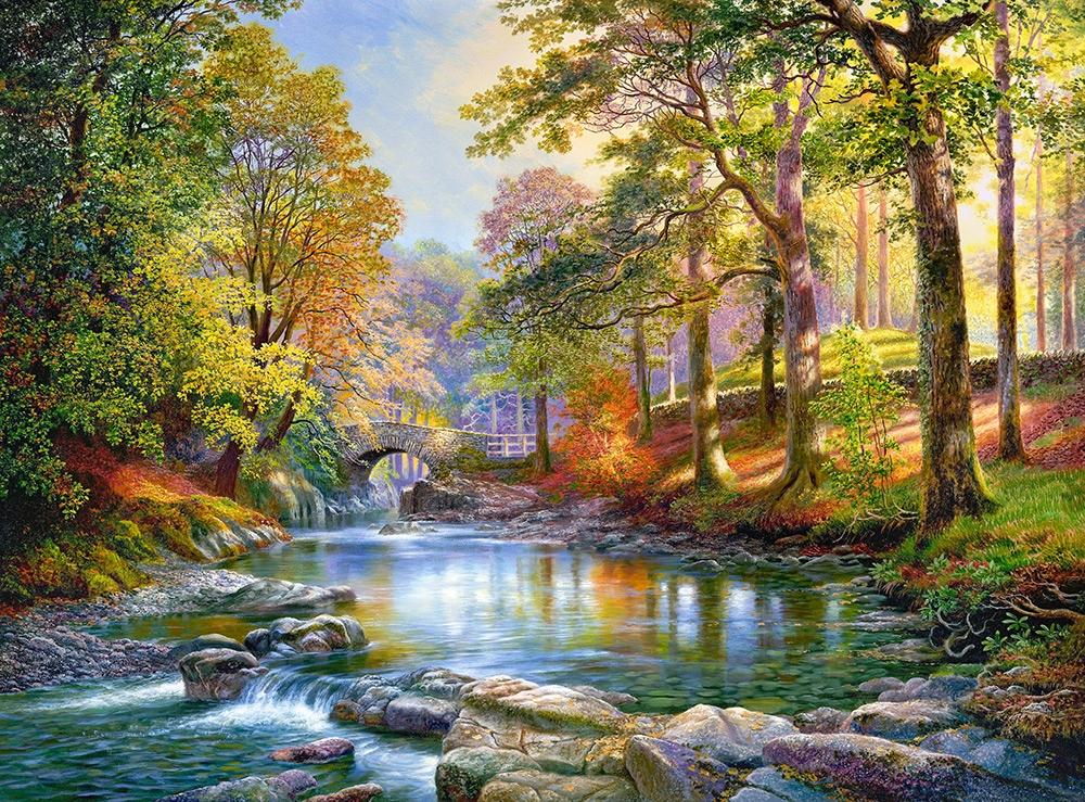 Puzzle 3000 pieces C-300532-2 Along the River