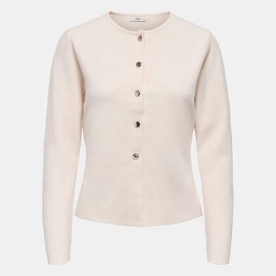Кардиган тонкой вязки с круглым вырезом prime life золотые пуговицы Женский