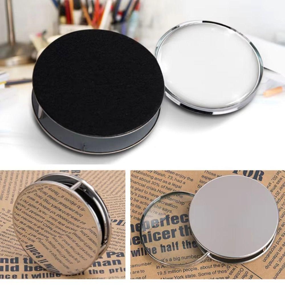 Portable 20X Handheld Magnifier 20X Mini Portable Reader Elderly Folding Round Magnifier Students