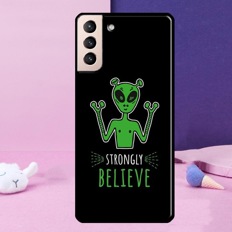 Чехол для телефона Инопланетный Марсианский НЛО для Samsung Galaxy S25 S24 Ultra S9 S10 S20 S21 S22 Plus S23 FE S24 FE