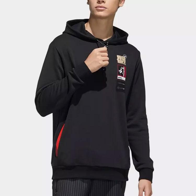adidas Худи с принтом Neo X Honor Of Kings Мужское Черное GD2172