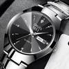 ORUSS Watch Men Quartz Watch for Lovers Luxury Women wristwatch Stainless Steel Waterproof Men's Watches Couple Give Gift