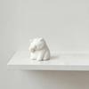 Украшение-кошка, 3D-печатное украшение-антистресс, Фигурка с матовой текстурой, закрывающая лицо кошки, для декора рабочего стола