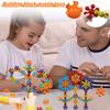 Детский набор креативных строительных блоков, развивающие игрушки, подходит для мальчиков и девочек в возрасте от 3 лет и старше, раннее образование, тренировка практических навыков