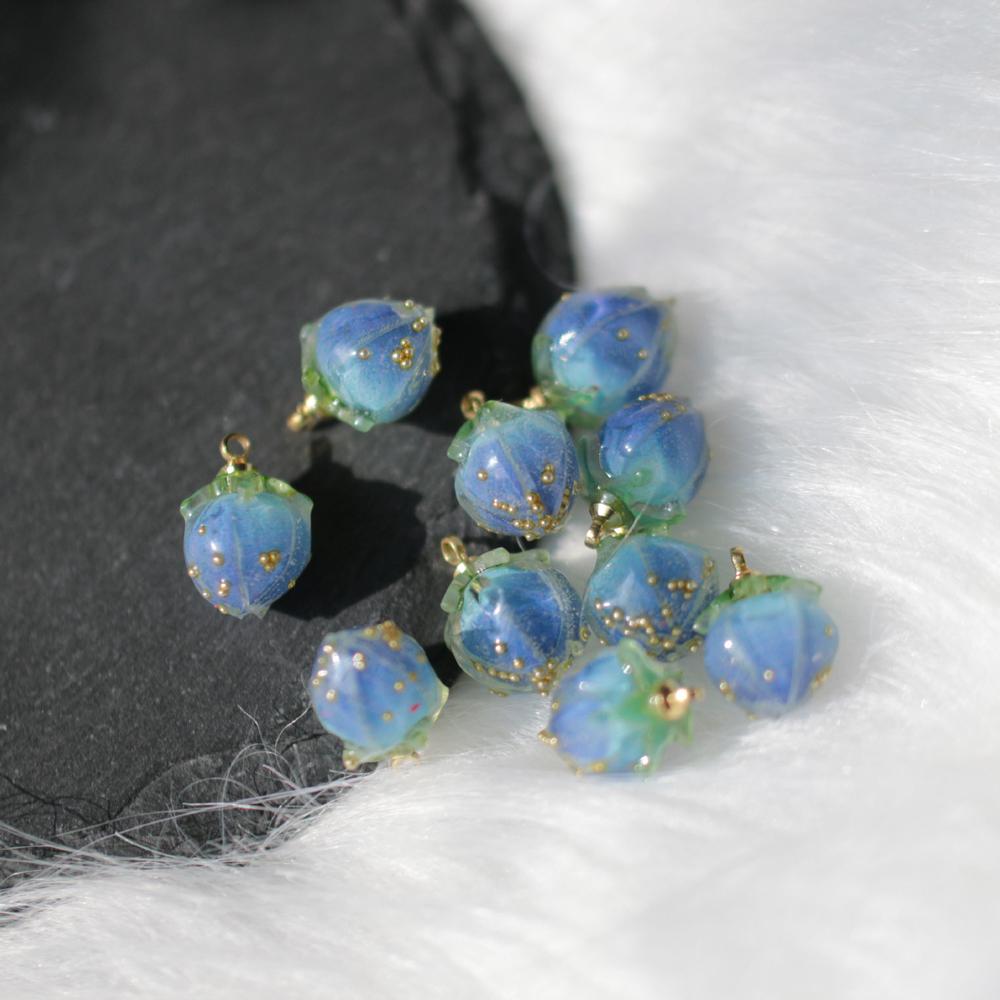 Подвеска для волос из смолы, серьги своими руками, изготовление ювелирных изделий, кулон в виде клубники, аксессуары для украшений своими руками