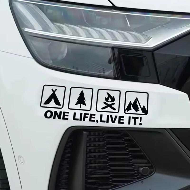 1PC General Motors Body Stickers,Interior Decoration,Black/White/Colorful/Blue/Red Decorative Stickers,Car Accessories