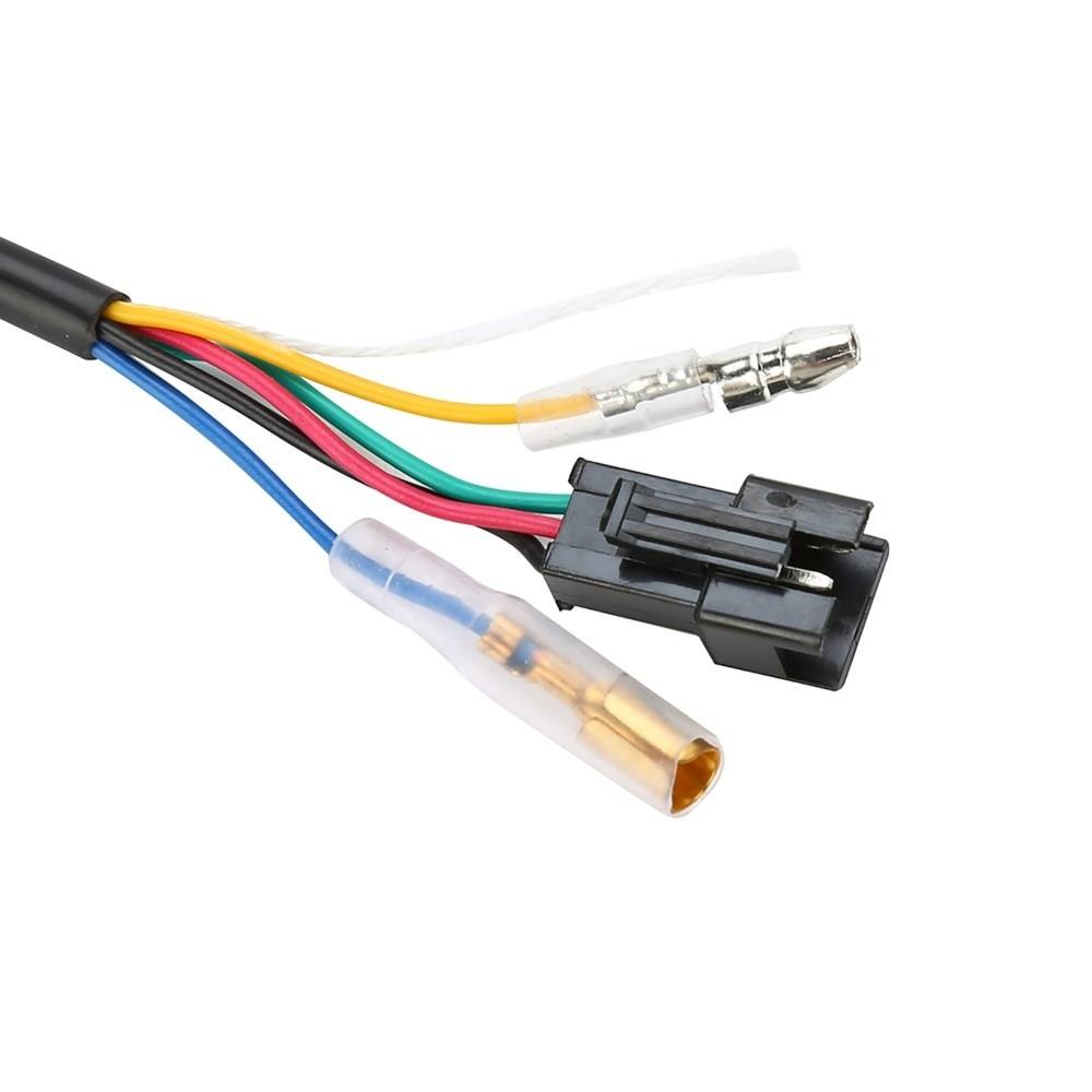 Ручка газа 12-84В с цифровым дисплеем и замком для электросамоката, электровелосипеда, мотоцикла