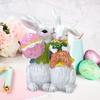 Resin Crafts Easter Bunny Figurine Mini Rabbit Desktop Ornament  Home Office Decoration