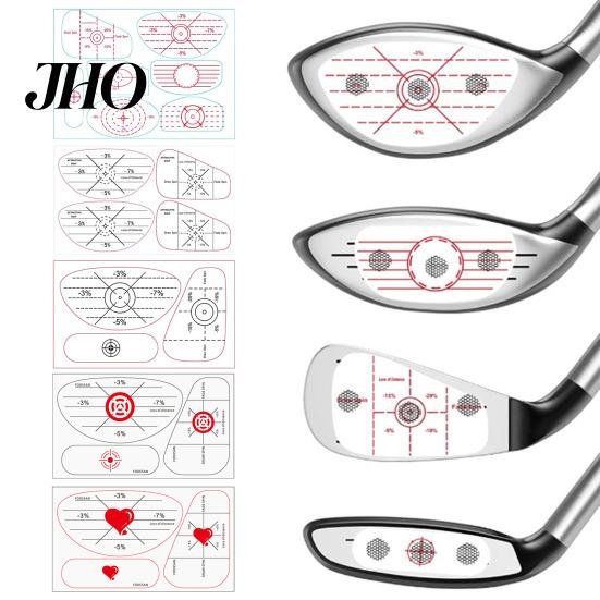 Distance Loss Percentage Markers for Golf Clubs 50 Pcs Impact Tape Labels Improve Swing Accuracy Ball Flight Curve Stickers And Sticker Iron
