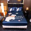 Простыня с ледяным охлаждением для кровати размера «queen-size», покрывало с мультяшным принтом для детей, защитные чехлы для двуспальной кровати, гладкие простыни