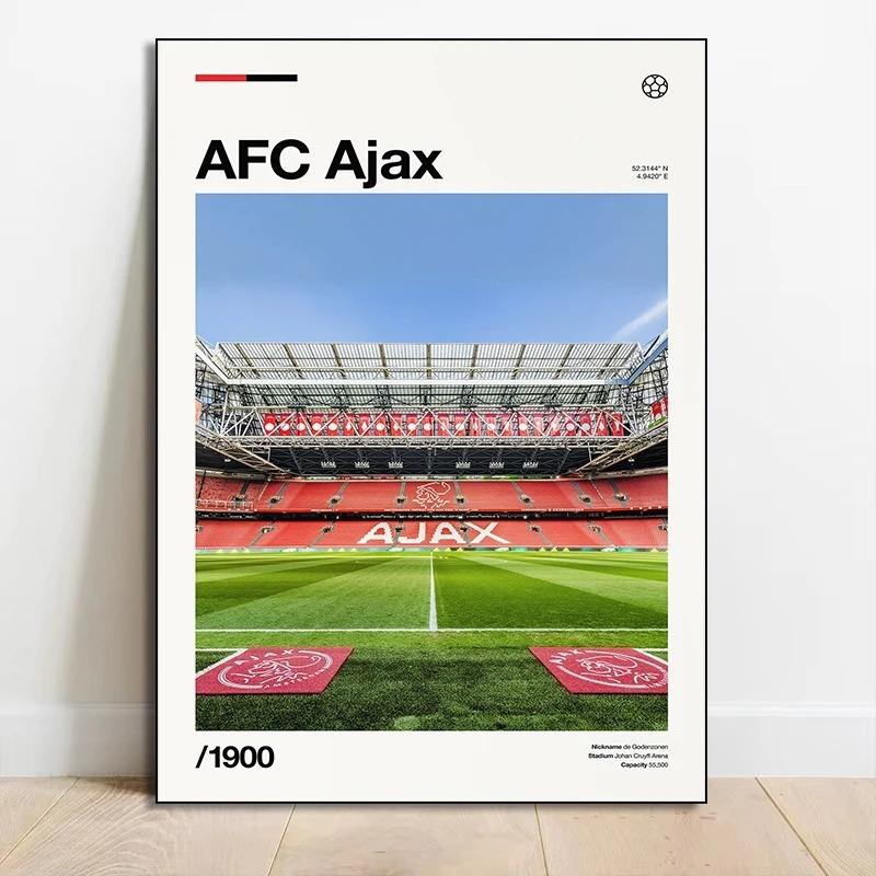 Футбольный плакат Клубы Игровое поле Ливерпуль Постер Печать холста Картины для дома Гостиная Спальня Современный Декор стены комнаты