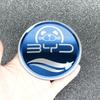 Металлическая защитная крышка рулевого колеса автомобиля для BYD Atto 3 Yuan Plus Seagull Dolphin Seal Нержавеющая сталь Модифицированная наклейка Модная Новая