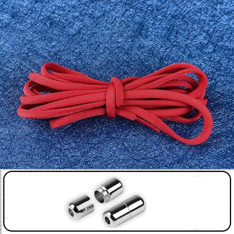 Шнурки унисекс для кроссовок, полукруглые шнурки для детей и взрослых без завязок, быстрые ленивые шнурки с металлическим замком