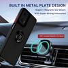 Для Motorola Moto G04 G24 Чехол с кольцом Магнитный держатель Стенд Coque Funda Ударопрочный Матовый ПК Броня Чехол для телефона