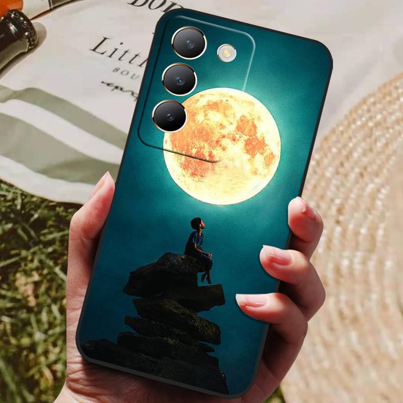 Для чехла Vivo V40 SE Роскошные Милые TPU Мягкие Силиконовые Чехлы для Телефона для Vivo V40 SE 5G Защитные Оболочки Бамперы Para Vivo V40SE Capa