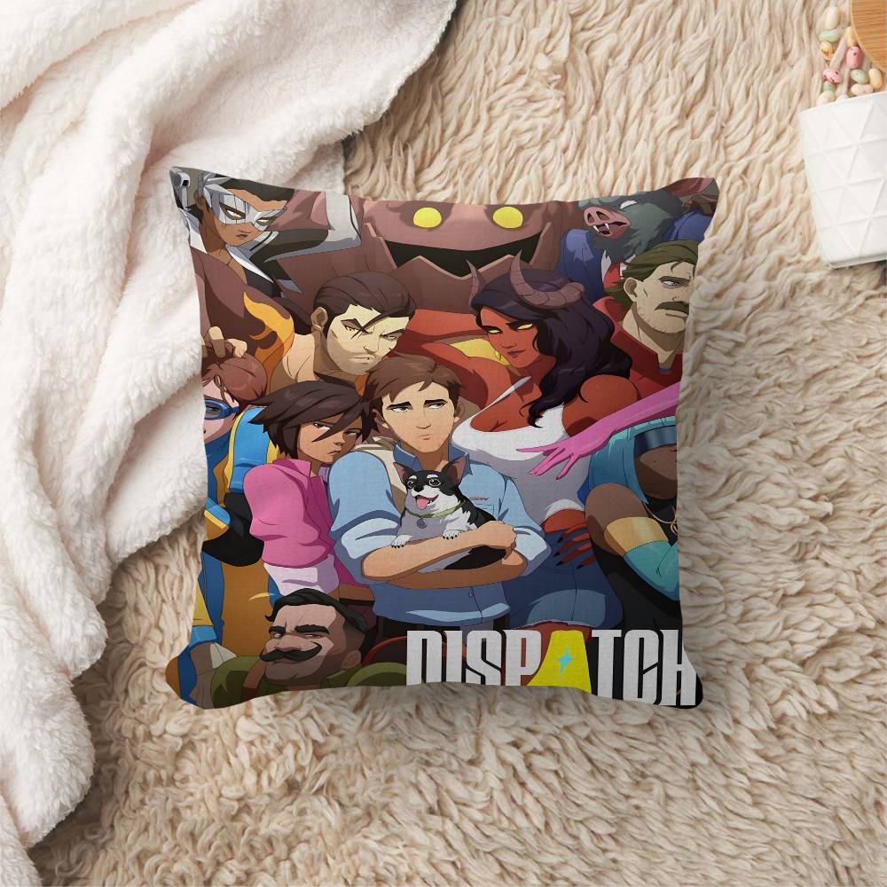 Game DDispatchS anime Pillowcases Home Bedding Decorative Pillow Cover Wedding Super Soft Pillow Case