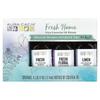 Aura Cacia Fresh Home, Смесь чистых эфирных масел, 3 флакона, 0,25 жидких унции (7,4 мл) Каждый