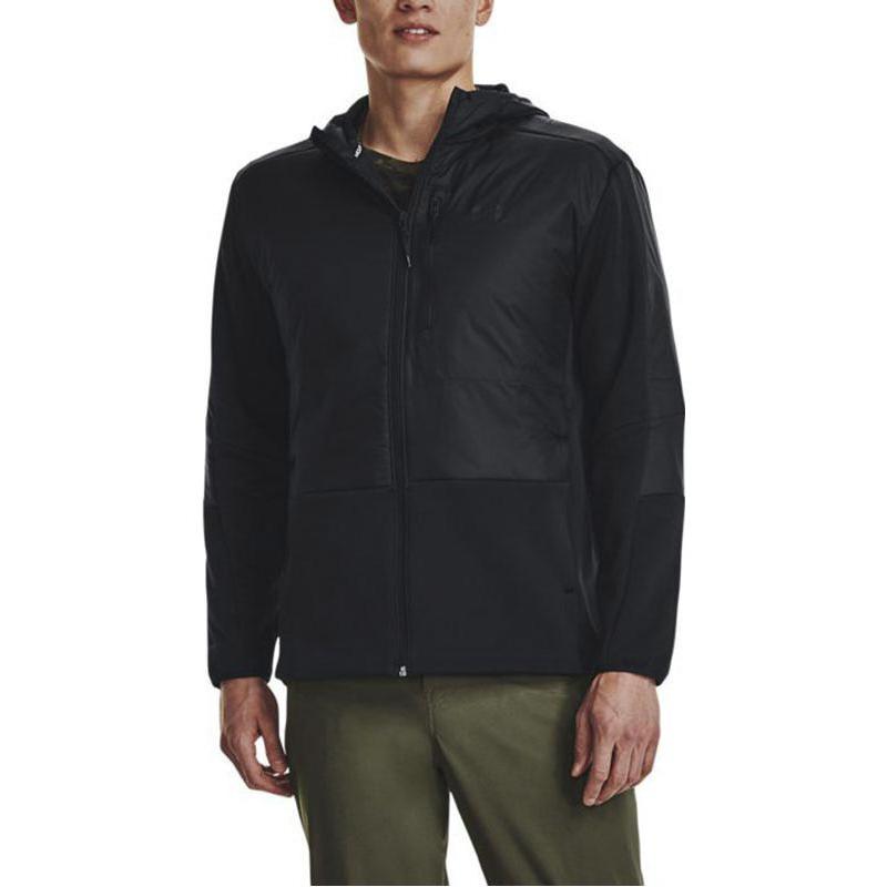 Anta Мужские куртки на молнии с буквенным узором серии Basketball, черные 152211736-3