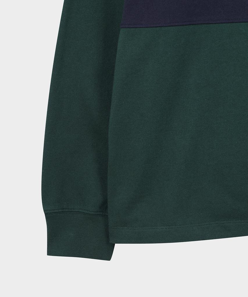 BROOKS BROTHERS [Heritage] Блокирующаяся футболка для регби (зеленый) (Bbntmb152Aifs)