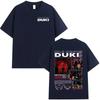 Рэпер Duki ADA Tour Мерч Футболка Унисекс Женская Одежда Хлопок Уютные Оверсайз Футболки Хип-Хоп Футболки с Коротким Рукавом Streetwear