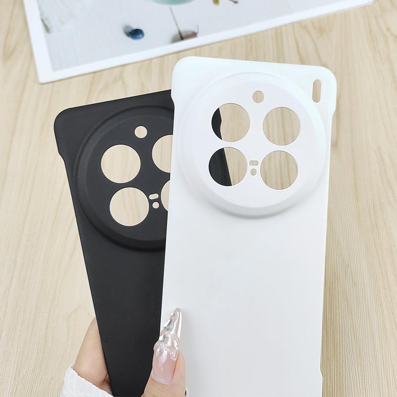 Твердый, не оставляющий отпечатков пальцев, безрамочный чехол для vivo X200 ProMini X100 Ultra X90 ProPlus, прочный, ударопрочный, жесткий матовый чехол из ПК