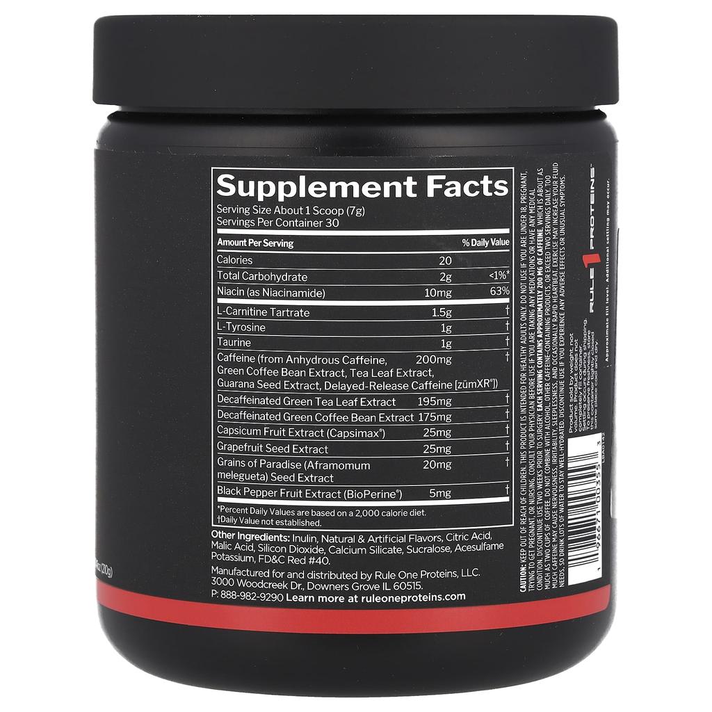 Burn™, Thermo Weight Management, Snow Cone, 210G(7.41Oz)