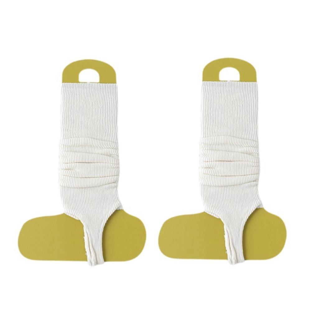 Half Foot Open Toe Socks Slouch Style Thin Transparent Socks Slimming Loose Socks Flip Flops