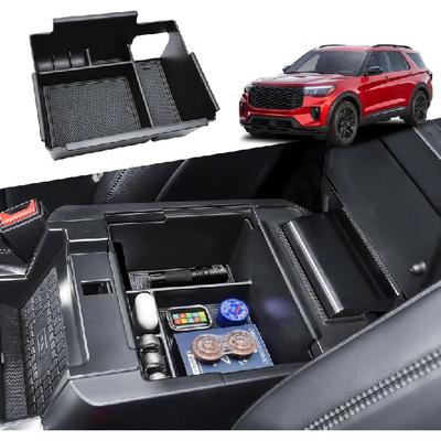 Для 2025 2024     Ford Explorer Органайзер для центральной консоли Ящик для хранения подлокотника Лоток Аксессуары для хранения в салоне