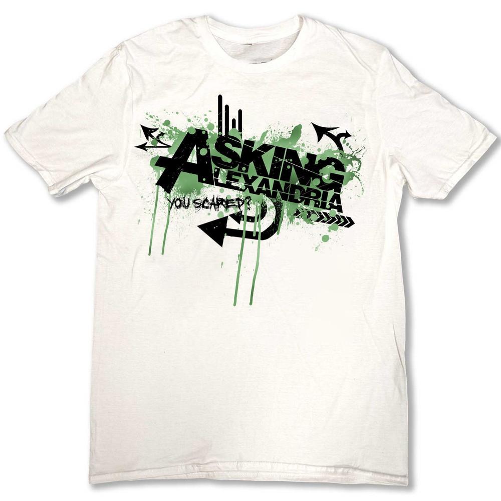 Винтажные футболки Gildan Asking Alexandria You Scared Унисекс Концертные от S до 5XL LO144 Унисекс Футболка