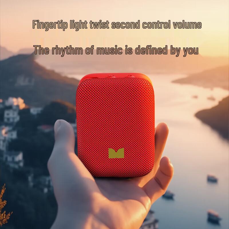 Портативная беспроводная Bluetooth-колонка Monster M17, штекер CN (адаптер в комплекте)